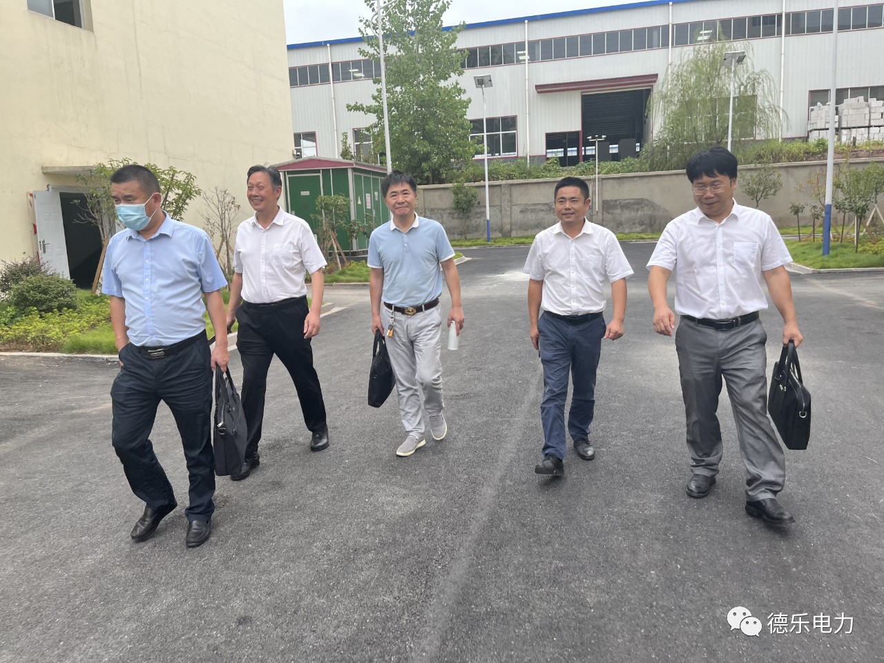 广水市副市长王定兴到72779太阳集团调研生产经营、平台建设及人才建设情况